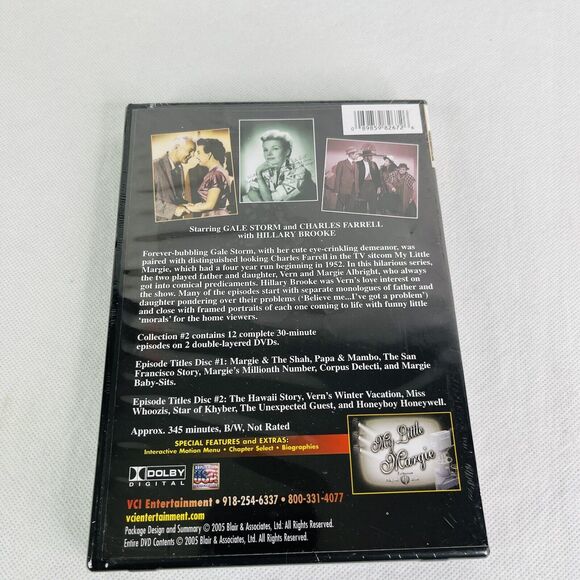 5 for $25| My Little Margie  Collection Volume Two (DVD, 2000, 2-Disc Set) - Picture 2 of 3